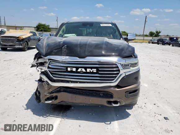 2020 Ram 1500 Longhorn with VIN 1C6SRFKT7LN323842, listed as a Copart auction lot 66570325 with 68,278 mi miles and Salvage title. Bid and sale history available at DreamBid. Image 5.
