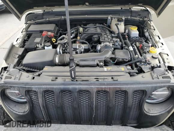 2022 Jeep Wrangler Unlimited Sport S with VIN 1C4HJXDG6NW221820, listed as a Copart auction lot 72015225 with 14,922 mi miles and Salvage title. Bid and sale history available at DreamBid. Image 11.