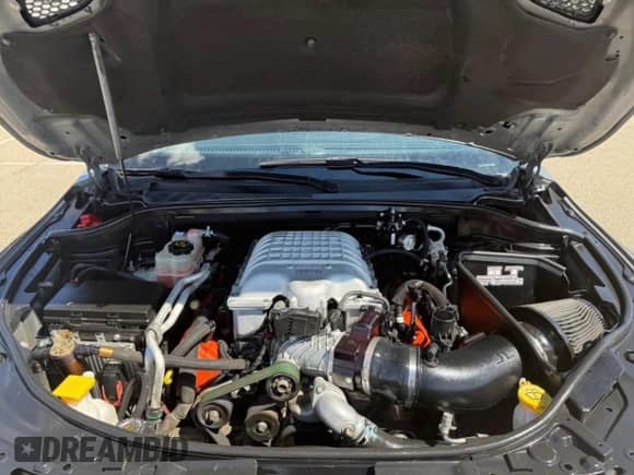 2021 Dodge Durango SRT Hellcat with VIN 1C4SDJH95MC715575, listed as a Copart auction lot 86482145 with 46,714 mi miles and Clean title. Bid and sale history available at DreamBid. Image 7.