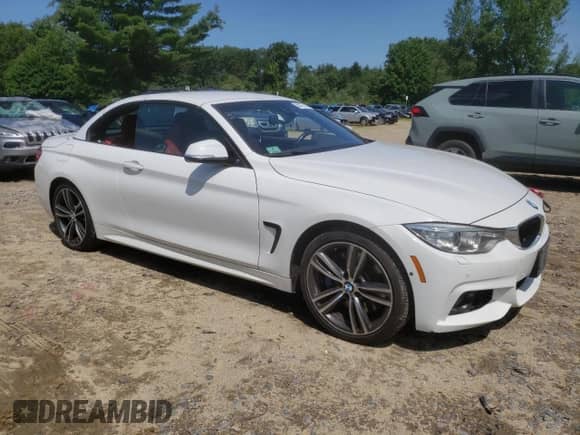 2016 BMW 4 Series 435i xDrive with VIN WBA3T7C52G5A38542, listed as a Copart auction lot 58477313 with 90,380 mi miles and . Bid and sale history available at DreamBid. Image 4.