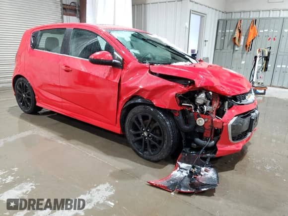 2017 Chevrolet Sonic Premier с VIN 1G1JF6SB7H4138653, выставлен на аукционе Copart как лот 43686415 с пробегом 61 929 миль миль и Списание • Salvage title. История ставок и продаж доступна на DreamBid. Изображение 4.