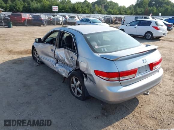 2003 Honda Accord EX with VIN 1HGCM56693A030642, listed as a IAAI auction lot 42966937 with 196,026 mi miles and . Bid and sale history available at DreamBid. Image 3.