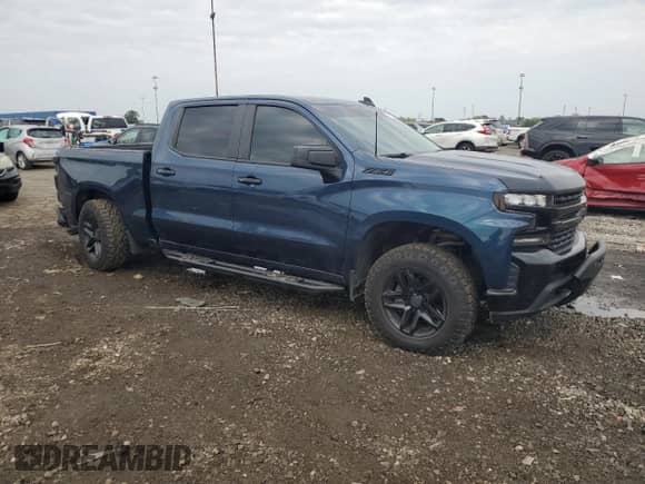 2019 Chevrolet Silverado 1500 LT Trail Boss with VIN 1GCPYFED1KZ421195, listed as a Copart auction lot 71701665 with 129,304 mi miles and Clean title. Bid and sale history available at DreamBid. Image 4.