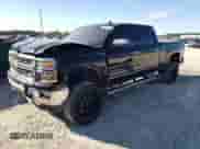 2014 Chevrolet Silverado 1500 LTZ with VIN 3GCUKSEC7EG200676, listed as a Copart auction lot 86239055 with 224,714 mi miles and Salvage title. Bid and sale history available at DreamBid. Image 1.