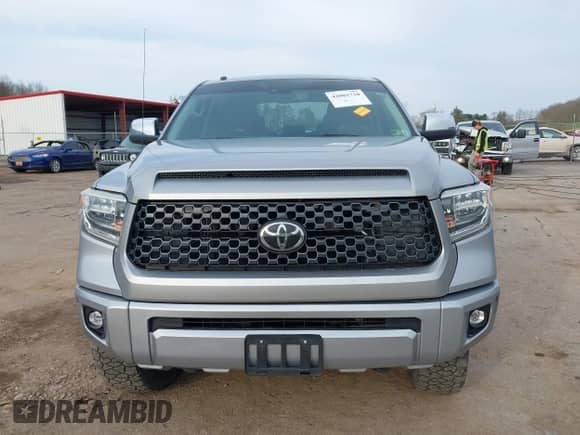 2019 Toyota Tundra SR5 with VIN 5TFAY5F11KX848702, listed as a IAAI auction lot 42001710 with 108,630 mi miles and . Bid and sale history available at DreamBid. Image 13.