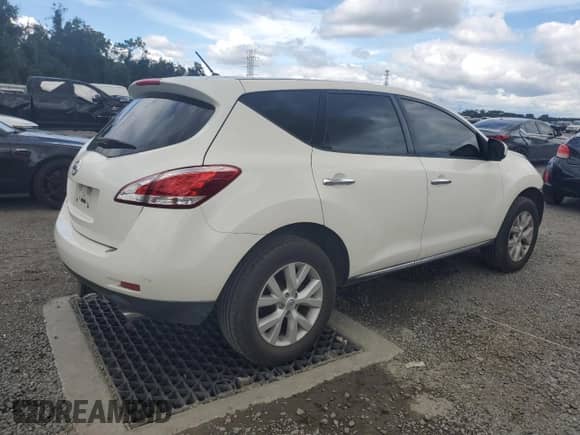2014 Nissan Murano SV with VIN JN8AZ1MU2EW416945, listed as a Copart auction lot 71507545 with 51,975 mi miles and Salvage title. Bid and sale history available at DreamBid. Image 3.