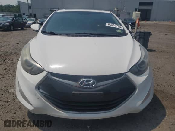 2014 Hyundai Elantra with VIN KMHDH6AH8EU027735, listed as a Copart auction lot 60606755 with 122,950 mi miles and Clean title. Bid and sale history available at DreamBid. Image 5.