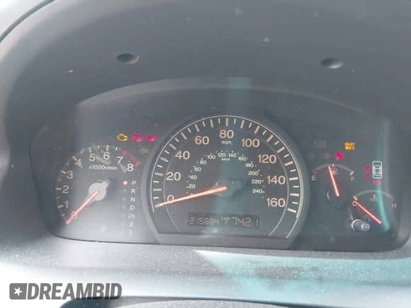 2005 Honda Accord EX-L with VIN 1HGCM66575A010521, listed as a IAAI auction lot 43134142 with 215,684 mi miles and . Bid and sale history available at DreamBid. Image 7.