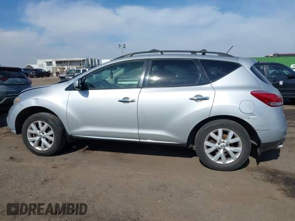 2013 Nissan Murano SL with VIN JN8AZ1MW1DW307537, listed as a IAAI auction lot 41635886 with 151,028 mi miles and . Bid and sale history available at DreamBid. Image 14.