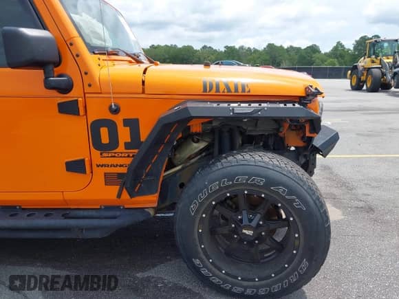 2013 Jeep Wrangler Sport with VIN 1C4AJWAG2DL538526, listed as a IAAI auction lot 42378501 with 81,709 mi miles and . Bid and sale history available at DreamBid. Image 19.