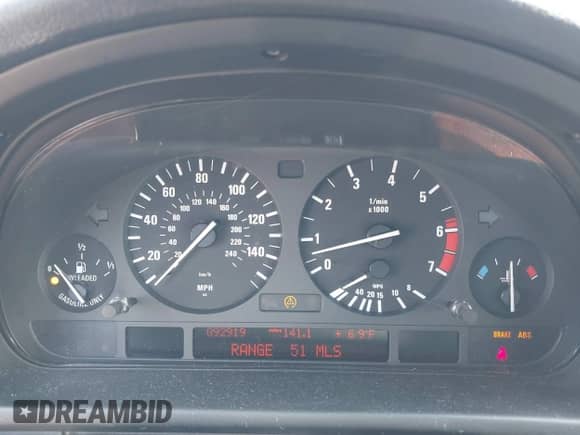 1999 BMW 5 Series 540i с VIN WBADN5345XGC93152, выставлен на аукционе IAAI как лот 42465114 с пробегом 92 919 миль миль и . История ставок и продаж доступна на DreamBid. Изображение 7.