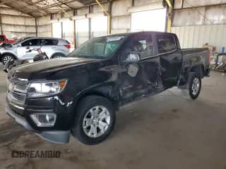 2019 Chevrolet Colorado 2WD LT z VIN 1GCGSCEA0K1342427, wystawiony jako Copart lot #54737655 z przebiegiem 65 342 mil mil oraz Szkoda całkowita • Salvage title. Historia ofert i sprzedaży dostępna na DreamBid. Obrazek 1.