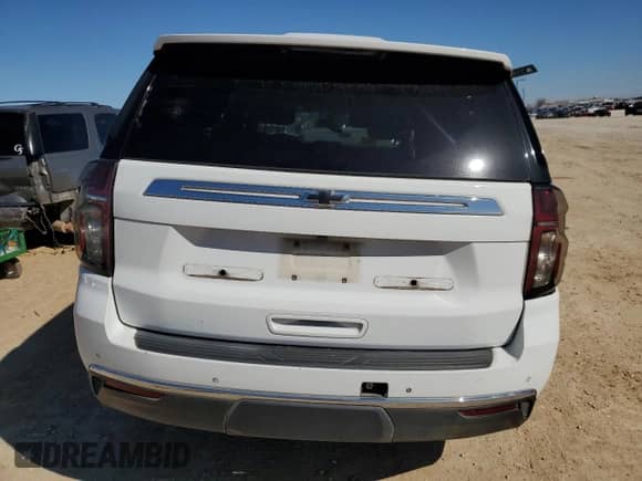 2021 Chevrolet Tahoe with VIN 1GBSCLED0MR297435, listed as a Copart auction lot 43651945 with Not provided miles and Clean title. Bid and sale history available at DreamBid. Image 6.