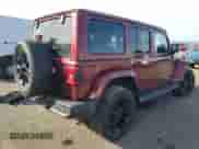 2021 Jeep Wrangler Unlimited Sahara with VIN 1C4JJXP6XMW704746, listed as a Copart auction lot 82208255 with 51,766 mi miles and Salvage title. Bid and sale history available at DreamBid. Image 3.