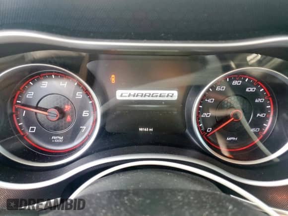 2016 Dodge Charger Road/Track with VIN 2C3CDXCT0GH257850, listed as a Copart auction lot 66630705 with 98,163 mi miles and Salvage title. Bid and sale history available at DreamBid. Image 9.