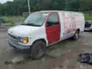 2000 Ford Econoline Cargo with VIN 1FTNS24L3YHB33395, listed as a Copart auction lot 64360725 with 98,500 mi miles and Salvage title. Bid and sale history available at DreamBid. Image 1.