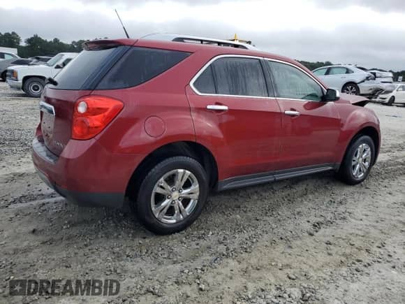 2011 Chevrolet Equinox LTZ with VIN 2CNALFEC7B6217102, listed as a Copart auction lot 68567975 with 147,106 mi miles and Salvage title. Bid and sale history available at DreamBid. Image 3.