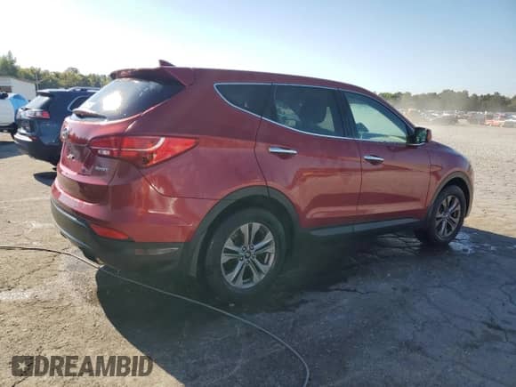 2016 Hyundai Santa Fe with VIN 5XYZT3LB6GG310851, listed as a Copart auction lot 85375765 with 127,232 mi miles and Salvage title. Bid and sale history available at DreamBid. Image 3.