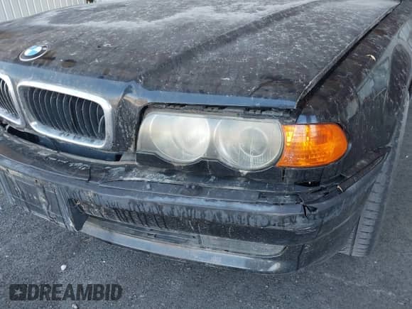 2001 BMW 7 Series 740i with VIN WBAGG83491DN82744, listed as a IAAI auction lot 43140396 with 173,296 mi miles and . Bid and sale history available at DreamBid. Image 11.