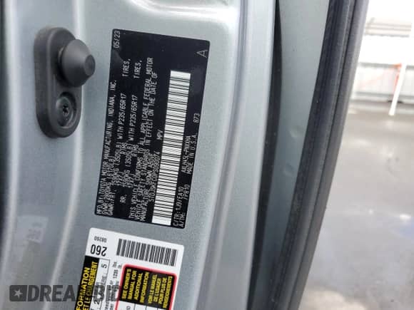 2023 Toyota Sienna XLE z VIN 5TDJSKFC0PS090074, wystawiony jako Copart lot #55401365 z przebiegiem Nie podano mil oraz Szkoda całkowita • Salvage title. Historia ofert i sprzedaży dostępna na DreamBid. Obrazek 13.