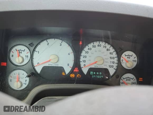 2007 Dodge 3500 SLT with VIN 3D7MX48A37G832283, listed as a Copart auction lot 79617584 with 397,609 mi miles and Salvage title. Bid and sale history available at DreamBid. Image 9.