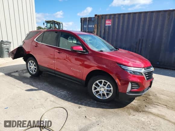 2022 Chevrolet Equinox LT z VIN 3GNAXUEV7NL187704, wystawiony jako Copart lot #81599475 z przebiegiem 100 928 mil mil oraz Szkoda całkowita • Salvage title. Historia ofert i sprzedaży dostępna na DreamBid. Obrazek 4.