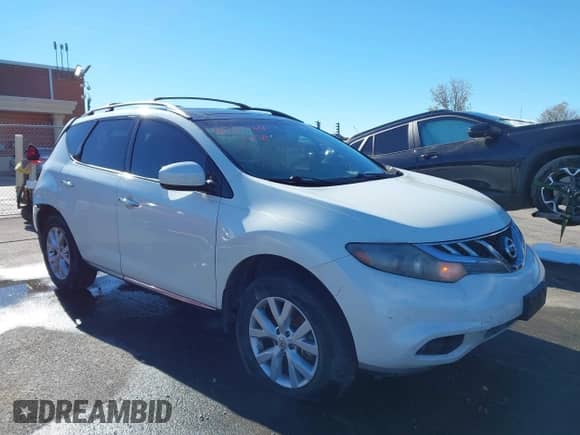2011 Nissan Murano SL с VIN JN8AZ1MUXBW058151, выставлен на аукционе IAAI как лот 41321064 с пробегом 230 213 миль миль и . История ставок и продаж доступна на DreamBid. Изображение 1.