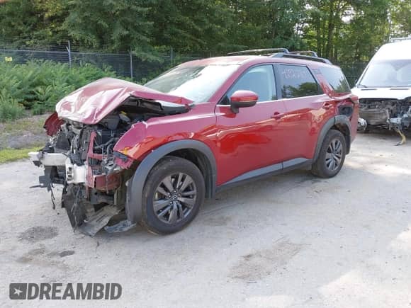 2022 Nissan Pathfinder SV с VIN 5N1DR3BD3NC218251, выставлен на аукционе IAAI как лот 42921230 с пробегом 51 606 миль миль и . История ставок и продаж доступна на DreamBid. Изображение 2.