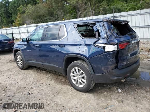 2023 Chevrolet Traverse LS с VIN 1GNEVFKW1PJ191791, выставлен на аукционе Copart как лот 84457175 с пробегом 26 316 миль миль и Списание • Salvage title. История ставок и продаж доступна на DreamBid. Изображение 2.