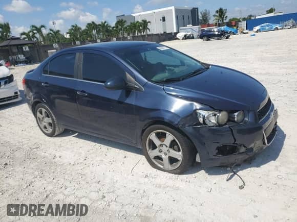 2016 Chevrolet Sonic LTZ with VIN 1G1JE5SB8G4143470, listed as a Copart auction lot 69907775 with 149,020 mi miles and Salvage title. Bid and sale history available at DreamBid. Image 4.