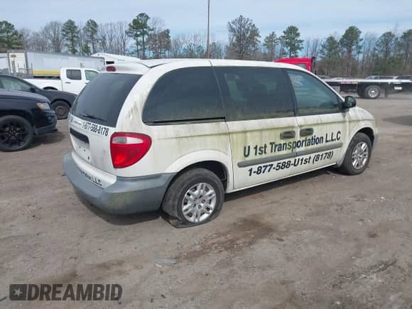2007 Dodge Caravan SE with VIN 1D4GP25B87B248174, listed as a IAAI auction lot 41766753 with 273,506 mi miles and . Bid and sale history available at DreamBid. Image 4.