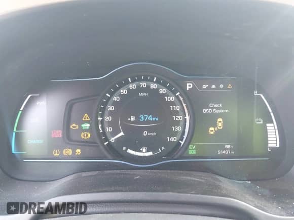 2018 Hyundai Ioniq SEL с VIN KMHC75LCXJU062801, выставлен на аукционе IAAI как лот 43356391 с пробегом 91 491 миль миль и . История ставок и продаж доступна на DreamBid. Изображение 7.