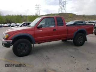 2003 Toyota Tacoma PreRunner with VIN 5TESM92N33Z158217, listed as a Copart auction lot 55822775 with 212,485 mi miles and Salvage title. Bid and sale history available at DreamBid. Image 1.