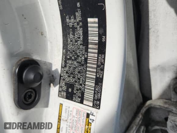 2005 Toyota Highlander with VIN JTEDP21A550075490, listed as a Copart auction lot 80078555 with 260,502 mi miles and Non repairable. Bid and sale history available at DreamBid. Image 14.