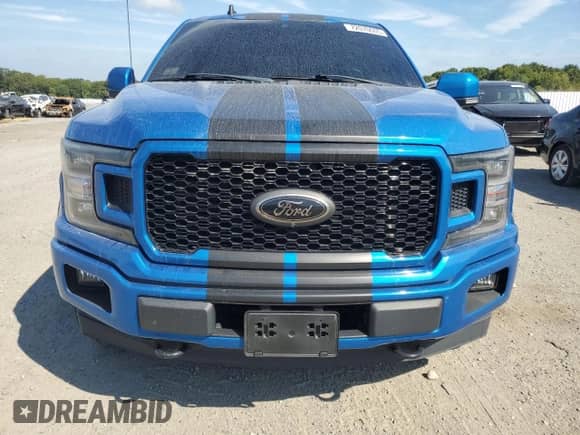 2020 Ford F-150 XLT with VIN 1FTEW1E42LFA40622, listed as a Copart auction lot 72070605 with 84,590 mi miles and Salvage title. Bid and sale history available at DreamBid. Image 5.