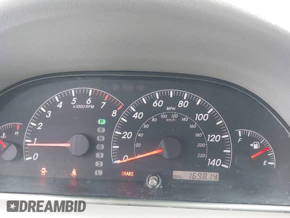 2006 Toyota Camry STD with VIN 4T1BE30K66U702625, listed as a IAAI auction lot 43362911 with 169,814 mi miles and . Bid and sale history available at DreamBid. Image 7.