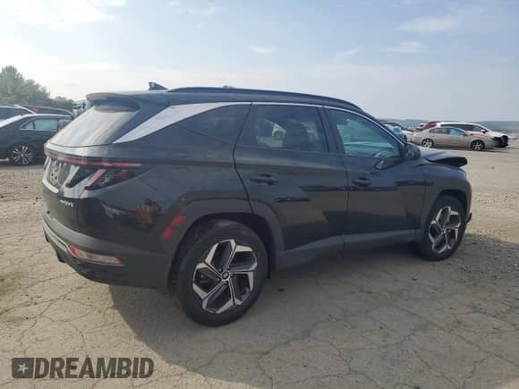 2023 Hyundai Tucson SEL Convenience with VIN KM8JFCA14PU093180, listed as a Copart auction lot 82099125 with Not provided miles and Salvage title. Bid and sale history available at DreamBid. Image 3.