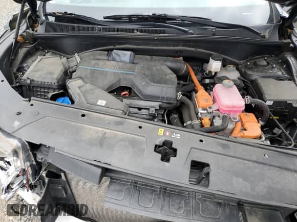 2022 Hyundai Santa Fe Limited with VIN KM8S5DA15NU026663, listed as a Copart auction lot 69520925 with 25,536 mi miles and Salvage title. Bid and sale history available at DreamBid. Image 12.
