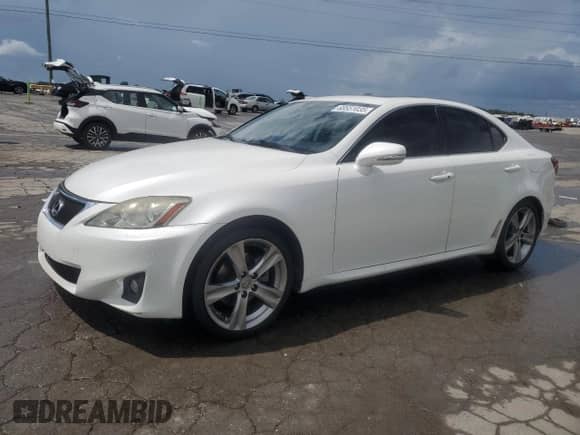 2013 Lexus IS 250 z VIN JTHBF5C27D5189058, wystawiony jako Copart lot #68551035 z przebiegiem 166 625 mil mil oraz Szkoda całkowita • Salvage title. Historia ofert i sprzedaży dostępna na DreamBid. Obrazek 1.
