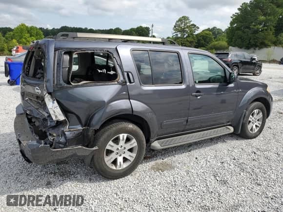 2010 Nissan Pathfinder SE z VIN 5N1AR1NN4AC628479, wystawiony jako Copart lot #60353675 z przebiegiem 186 490 mil mil oraz Szkoda całkowita • Salvage title. Historia ofert i sprzedaży dostępna na DreamBid. Obrazek 3.