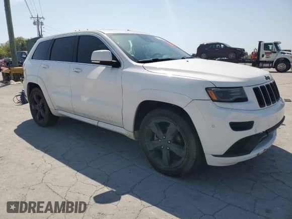 2016 Jeep Grand Cherokee High Altitude with VIN 1C4RJECG4GC454965, listed as a Copart auction lot 53170405 with 75,846 mi miles and Salvage title. Bid and sale history available at DreamBid. Image 4.