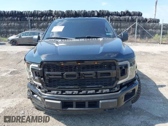2018 Ford F-150 XL with VIN 1FTEW1CP6JFA04295, listed as a IAAI auction lot 42993400 with 228,306 mi miles and . Bid and sale history available at DreamBid. Image 13.