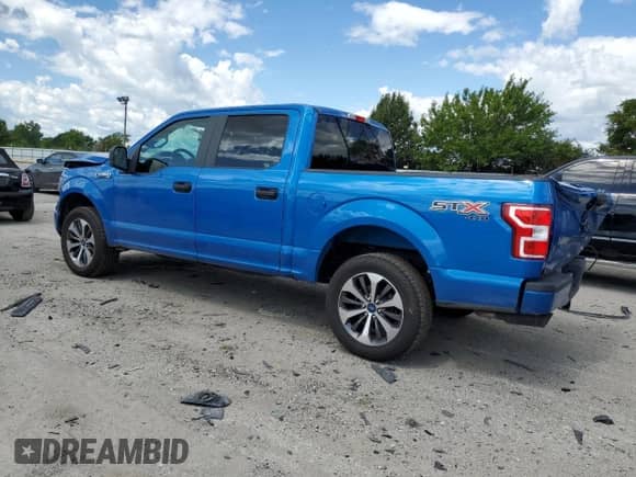 2020 Ford F-150 XL with VIN 1FTEW1E50LKD06896, listed as a Copart auction lot 70120295 with 118,402 mi miles and Salvage title. Bid and sale history available at DreamBid. Image 2.