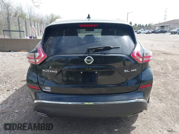 2017 Nissan Murano S with VIN 5N1AZ2MH0HN124706, listed as a IAAI auction lot 42102948 with 96,261 mi miles and . Bid and sale history available at DreamBid. Image 16.
