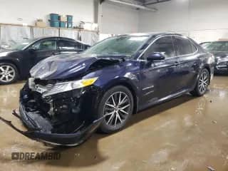 2022 Toyota Camry XLE with VIN 4T1F11BK2NU066363, listed as a Copart auction lot 44506195 with 45,802 mi miles and Salvage title. Bid and sale history available at DreamBid. Image 1.