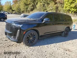 2021 Cadillac Escalade ESV Sport Platinum с VIN 1GYS4RKL8MR326407, выставлен на аукционе Copart как лот 74889884 с пробегом 40 702 миль миль и Списание • Salvage title. История ставок и продаж доступна на DreamBid. Изображение 1.