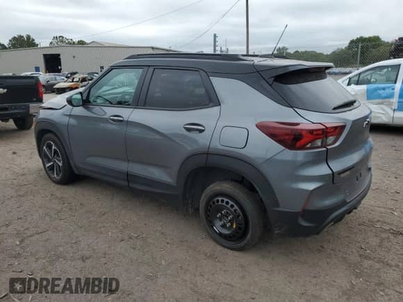2022 Chevrolet TrailBlazer RS с VIN KL79MTSL7NB017052, выставлен на аукционе Copart как лот 80962005 с пробегом 86 006 миль миль и Списание • Salvage title. История ставок и продаж доступна на DreamBid. Изображение 2.