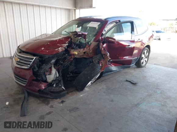 2016 Chevrolet Traverse LTZ с VIN 1GNKRJKD5GJ324996, выставлен на аукционе IAAI как лот 43324405 с пробегом 165 720 миль миль и . История ставок и продаж доступна на DreamBid. Изображение 2.