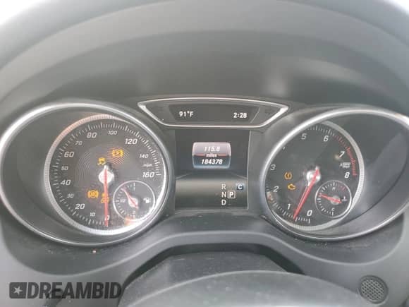 2017 Mercedes-Benz CLA 250 with VIN WDDSJ4GB6HN406289, listed as a Copart auction lot 71831385 with 184,378 mi miles and Salvage title. Bid and sale history available at DreamBid. Image 9.