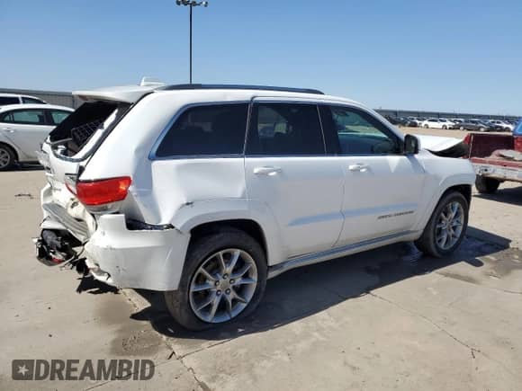 2016 Jeep Grand Cherokee Summit with VIN 1C4RJFJT9GC367181, listed as a Copart auction lot 47793755 with 127,042 mi miles and Salvage title. Bid and sale history available at DreamBid. Image 3.